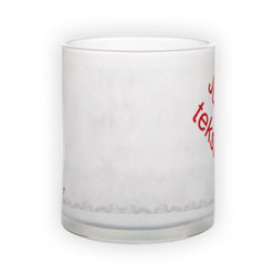 Frosted glass mug (300 ml)