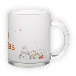 Frosted glass mug (300 ml)