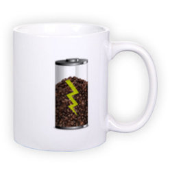 Standard white mug (300 ml)