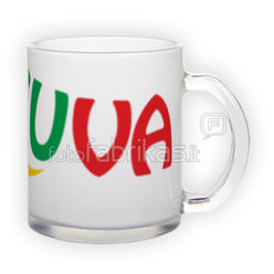 Frosted glass mug (300 ml)