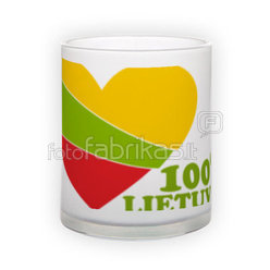 Frosted glass mug (300 ml)