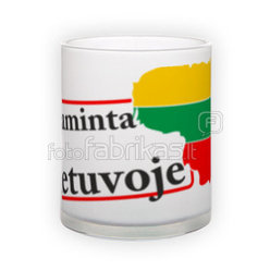 Frosted glass mug (300 ml)