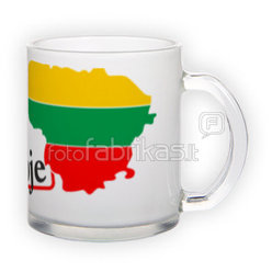 Frosted glass mug (300 ml)