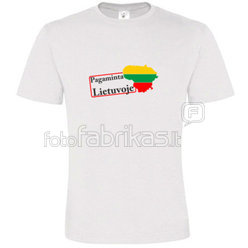 T -shirts with your photo, notes, white