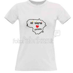 Women's T-shirt with your choice of photos, notes, white