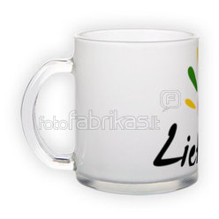 Frosted glass mug (300 ml)