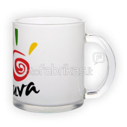 Frosted glass mug (300 ml)