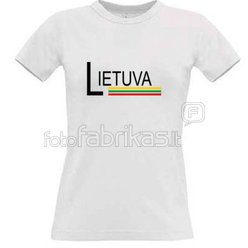 Women's T-shirt with your choice of photos, notes, white