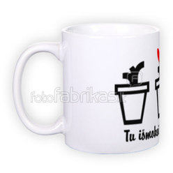Standard white mug (300 ml)