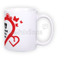 Standard white mug (300 ml)