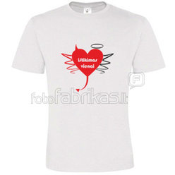 T -shirts with your photo, notes, white