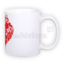 Standard white mug (300 ml)