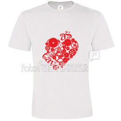 T -shirts with your photo, notes, white