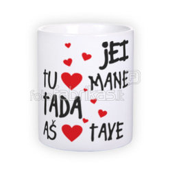 Standard white mug (300 ml)