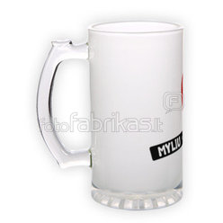 Matinio stiklo bokalas (500 ml)