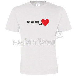 T -shirts with your photo, notes, white