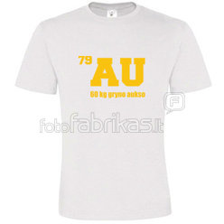 T -shirts with your photo, notes, white