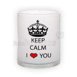 Frosted glass mug (300 ml)