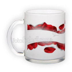 Frosted glass mug (300 ml)