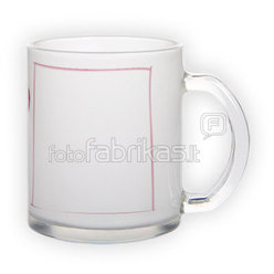Frosted glass mug (300 ml)
