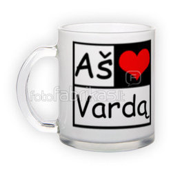 Frosted glass mug (300 ml)