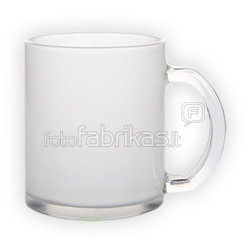 Frosted glass mug (300 ml)