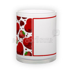 Frosted glass mug (300 ml)