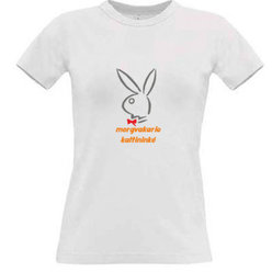 Women's T-shirt with your choice of photos, notes, white