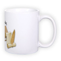 Standard white mug (300 ml)