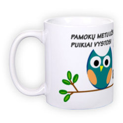 Standard white mug (300 ml)