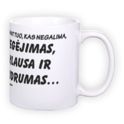 Standard white mug (300 ml)