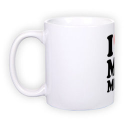 Standard white mug (300 ml)