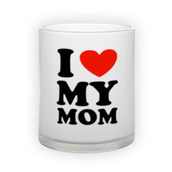 Frosted glass mug (300 ml)