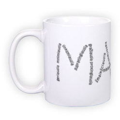 Standard white mug (300 ml)