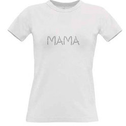 Women's T-shirt with your choice of photos, notes, white