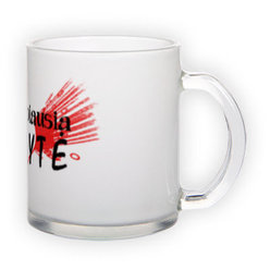 Frosted glass mug (300 ml)