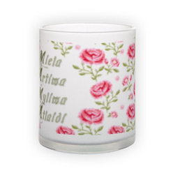 Frosted glass mug (300 ml)