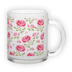 Frosted glass mug (300 ml)