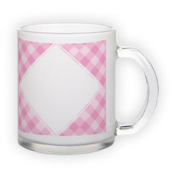 Frosted glass mug (300 ml)