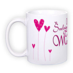 Standard white mug (300 ml)