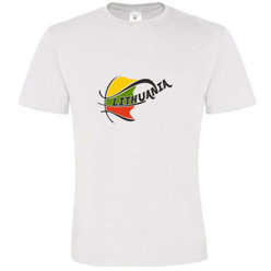 T -shirts with your photo, notes, white