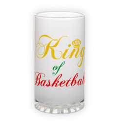 Frosted glass beer mug (500 ml)