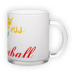 Frosted glass mug (300 ml)