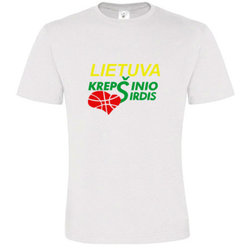 T -shirts with your photo, notes, white
