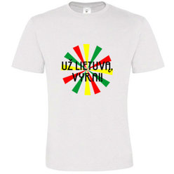 T -shirts with your photo, notes, white