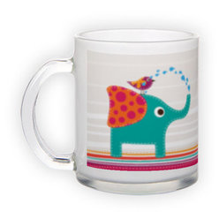 Frosted glass mug (300 ml)
