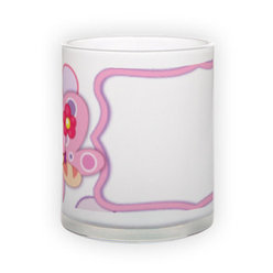 Frosted glass mug (300 ml)