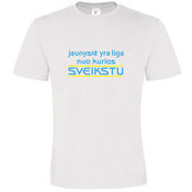 T -shirts with your photo, notes, white