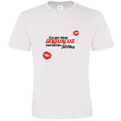 T -shirts with your photo, notes, white