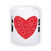 Standardne valge tass fotoga (300 ml)